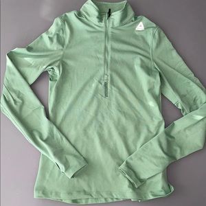 Womens adidas half zip top